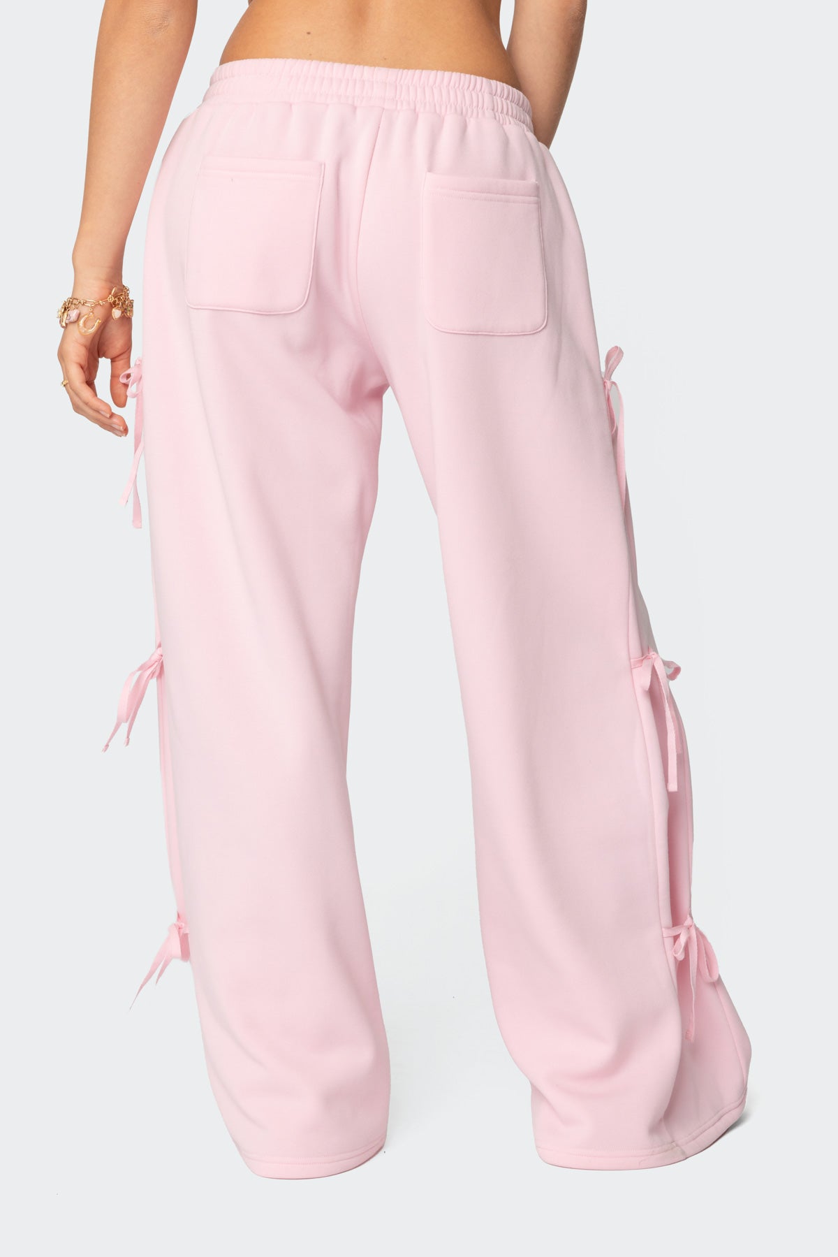 Claudette Baggy Ribbon Sweatpants - Image 4