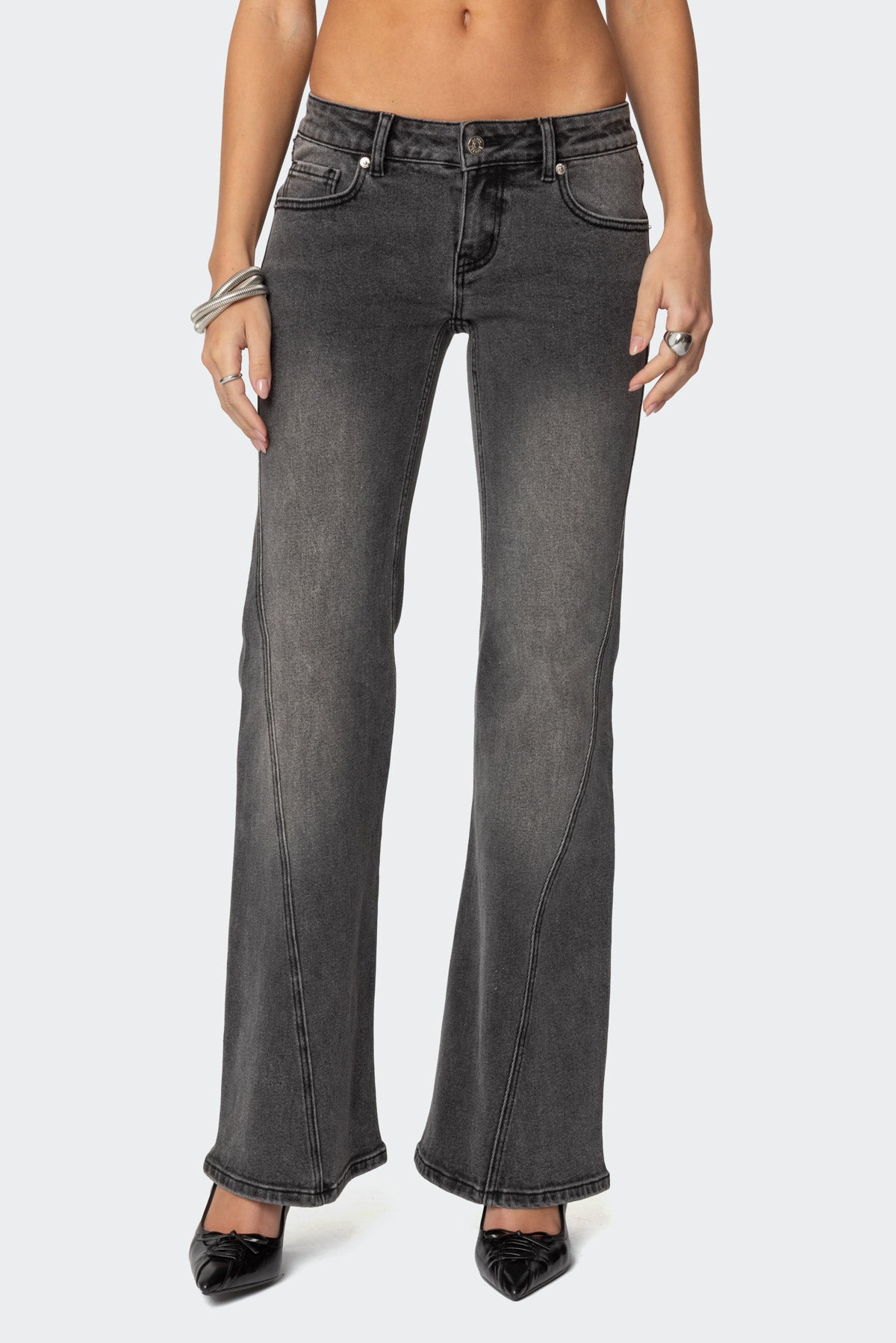 Colton Boot Cut Low Rise Jeans - Image 2