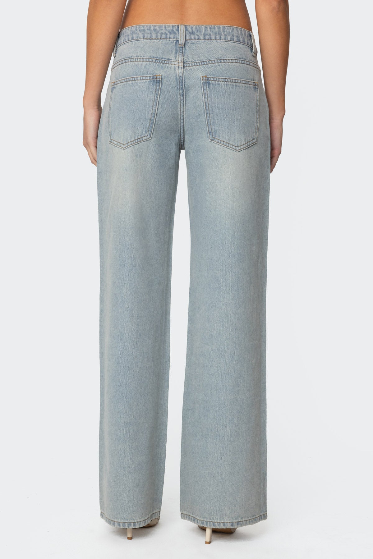Everly Studded Low Rise Jeans - Image 6