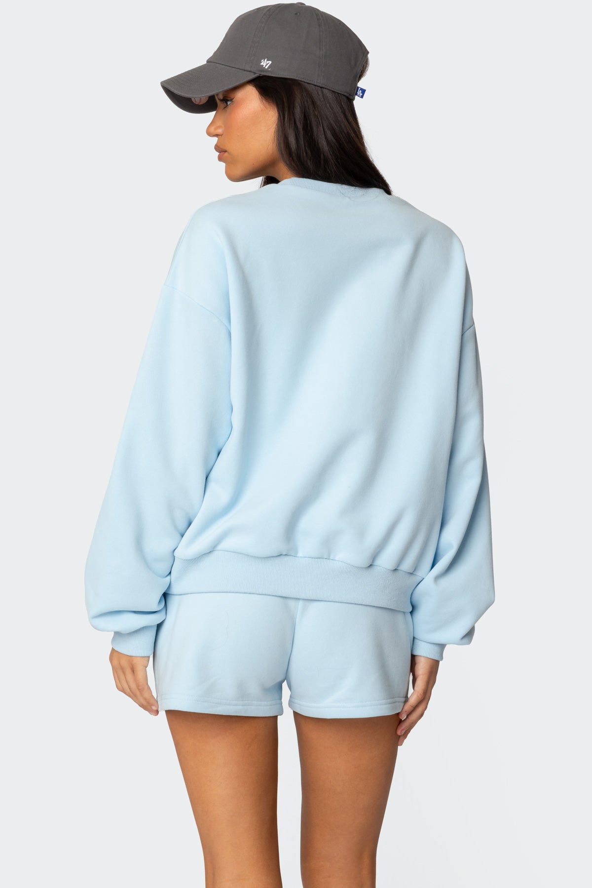 Super Edikted Rhinestone Oversized Sweatshirt - Image 4