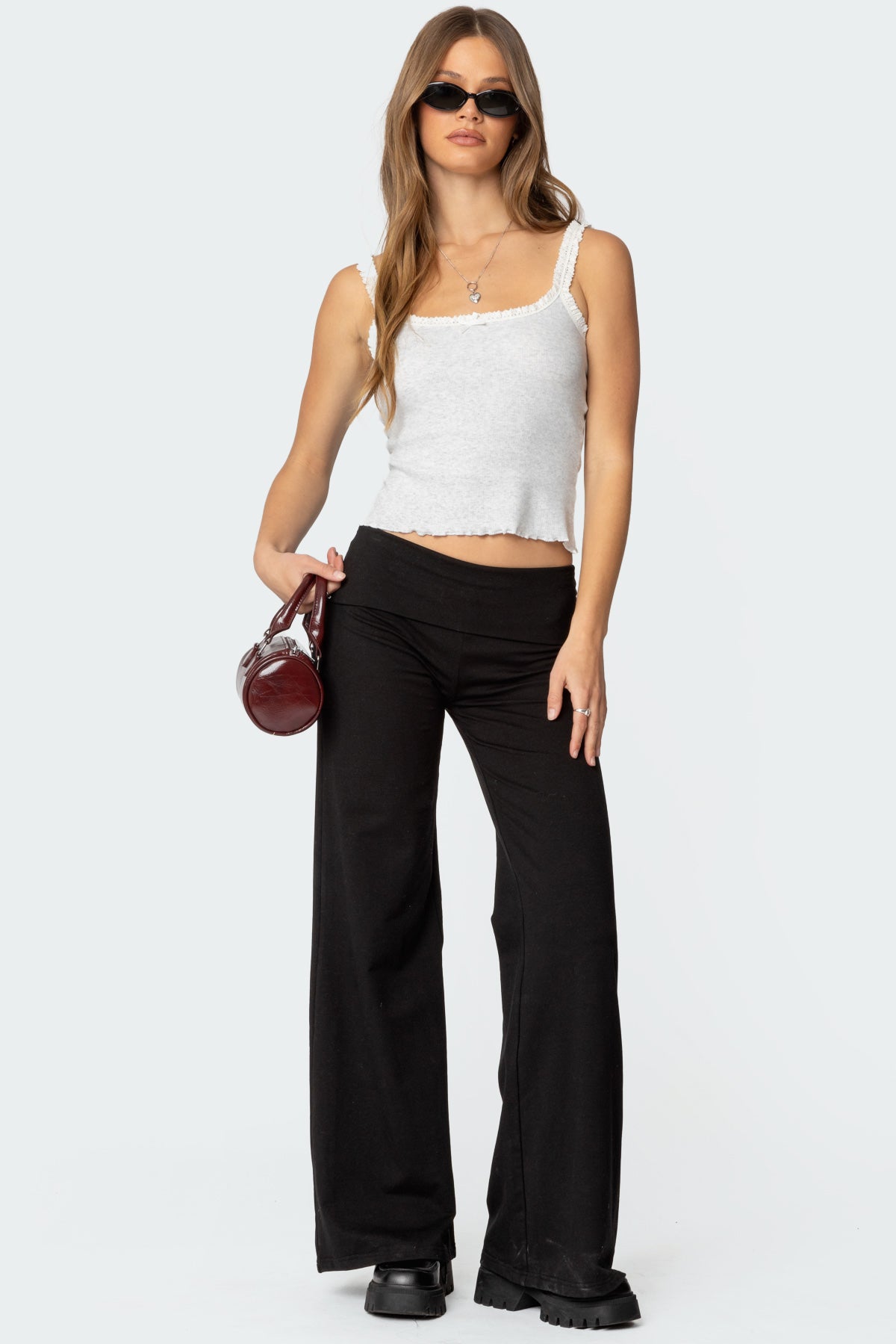 Teagan Ribbed Tank Top - Image 2