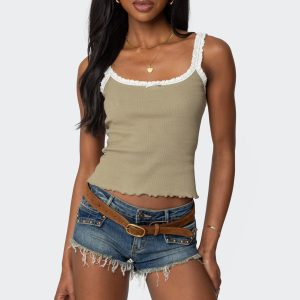 Teagan Ribbed Tank Top