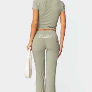 So Edikted Flared Pants