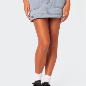 Foxx Denim Mini Skirt
