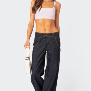 Western Low Rise Jeans