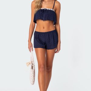 Edan eyelet shorts