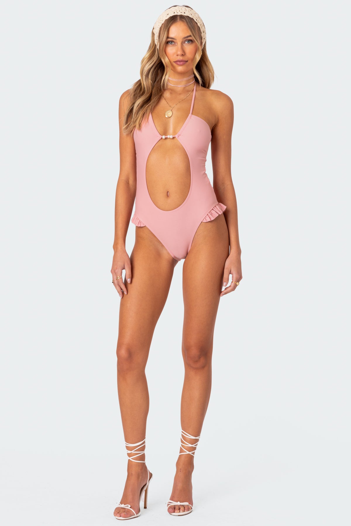 Nea Cut Out One Piece Swimsuit - Image 2