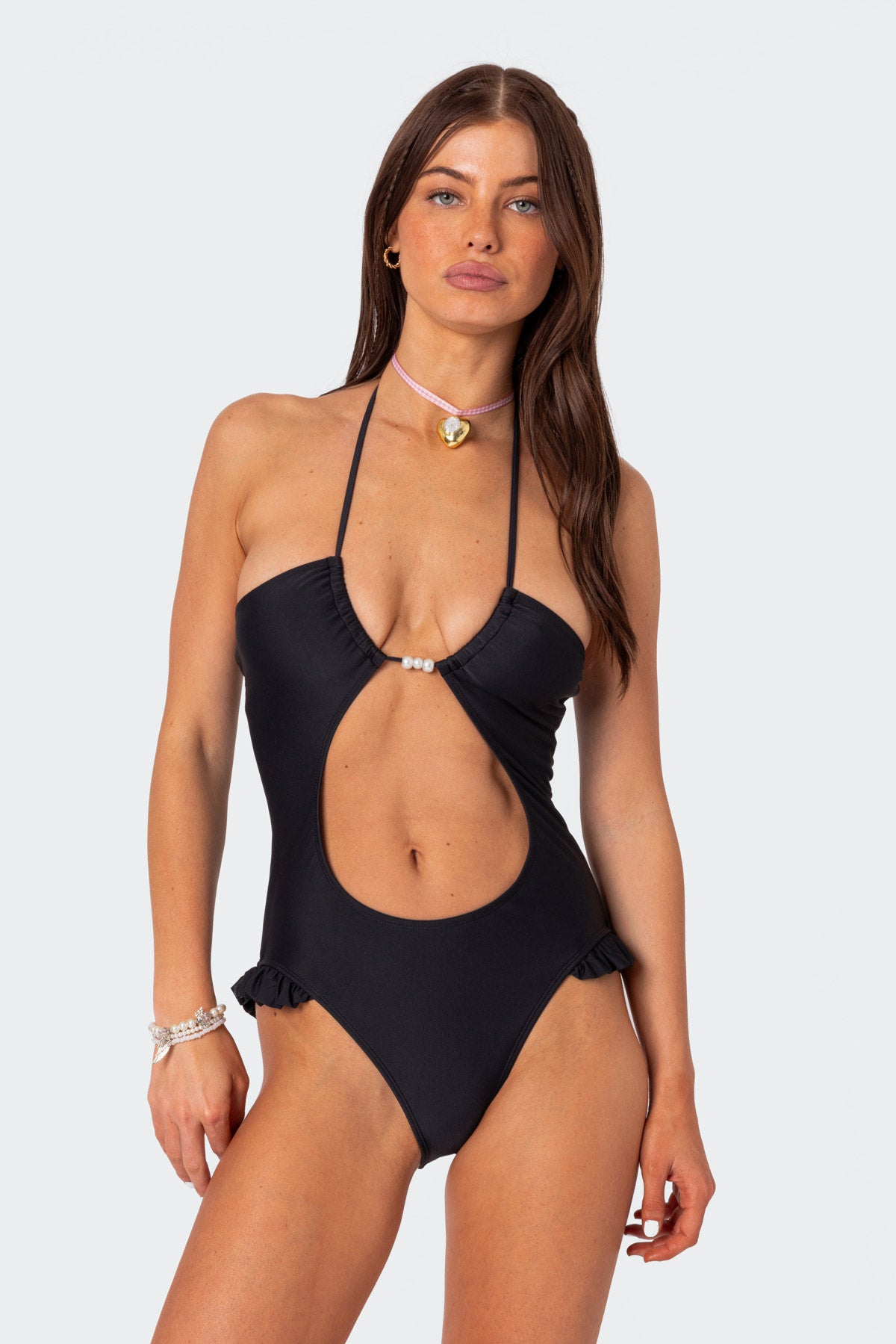 Nea Cut Out One Piece Swimsuit - Image 4