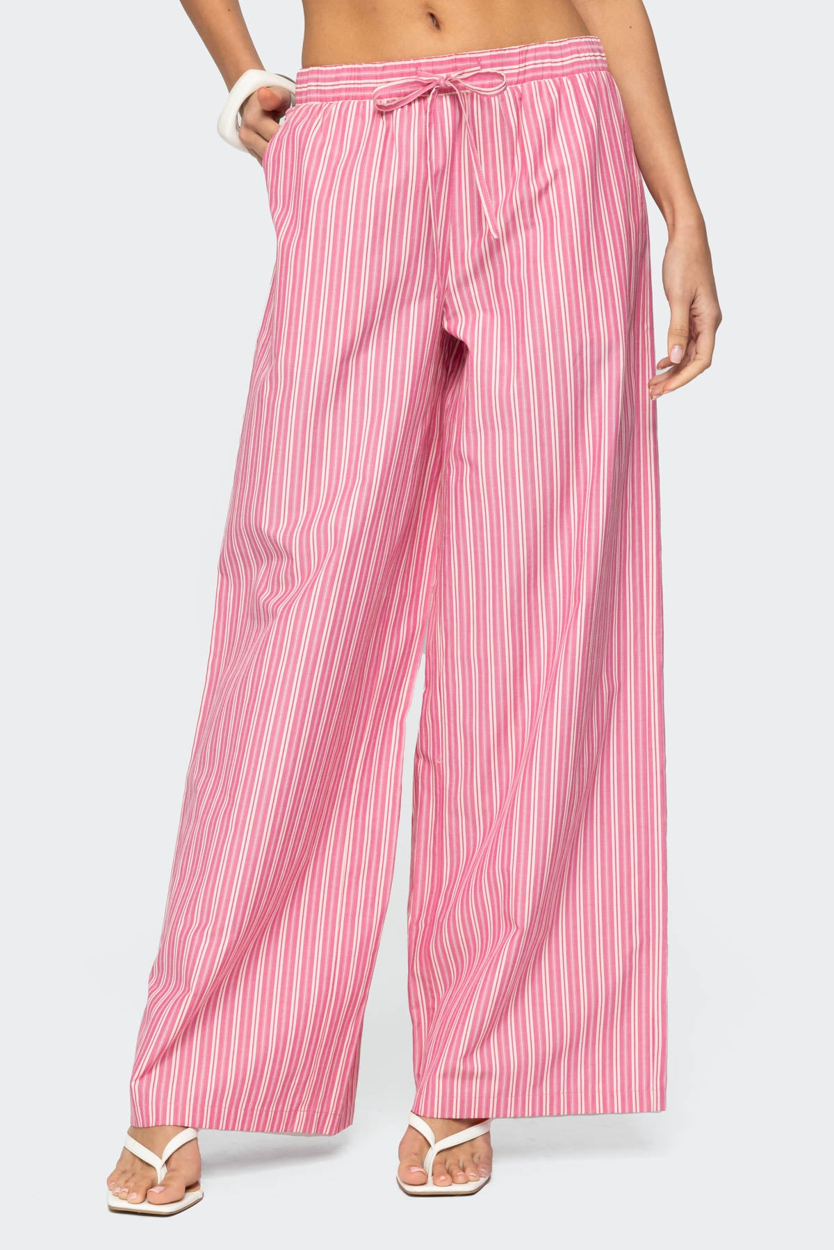 Maggy Striped Wide Leg Pants - Image 2