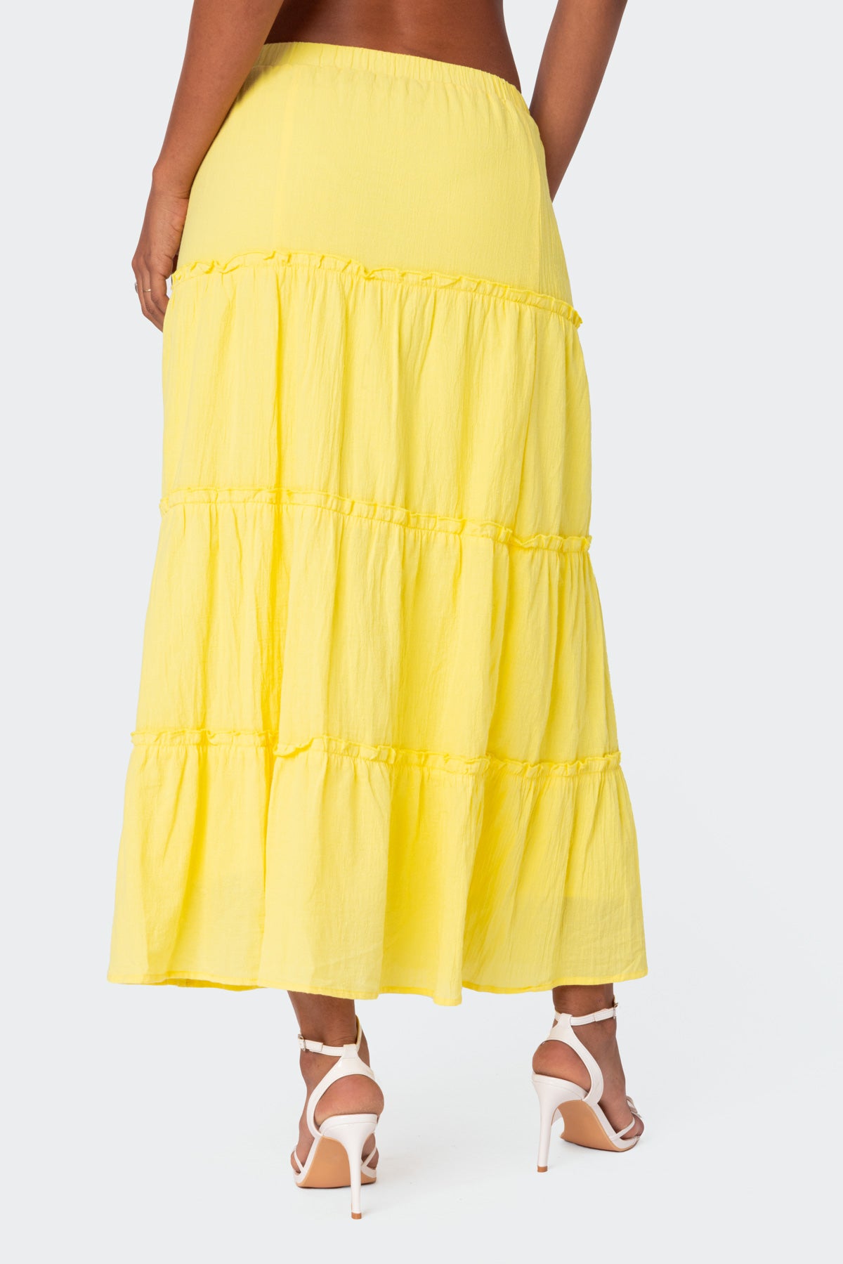Charlotte Tiered Maxi Skirt - Image 5