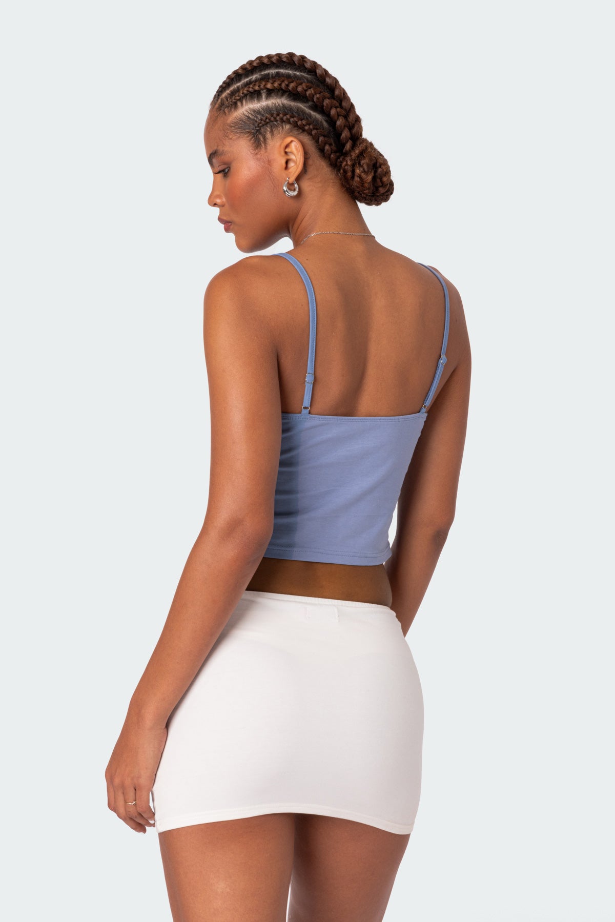 Lucky Girl Lace Trim Tank Top - Image 4