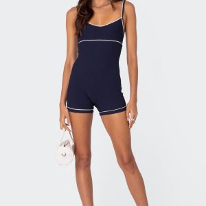Zetta Contrast Romper