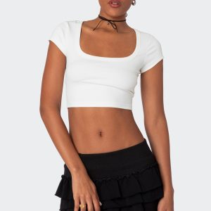 Ricki Cropped T Shirt