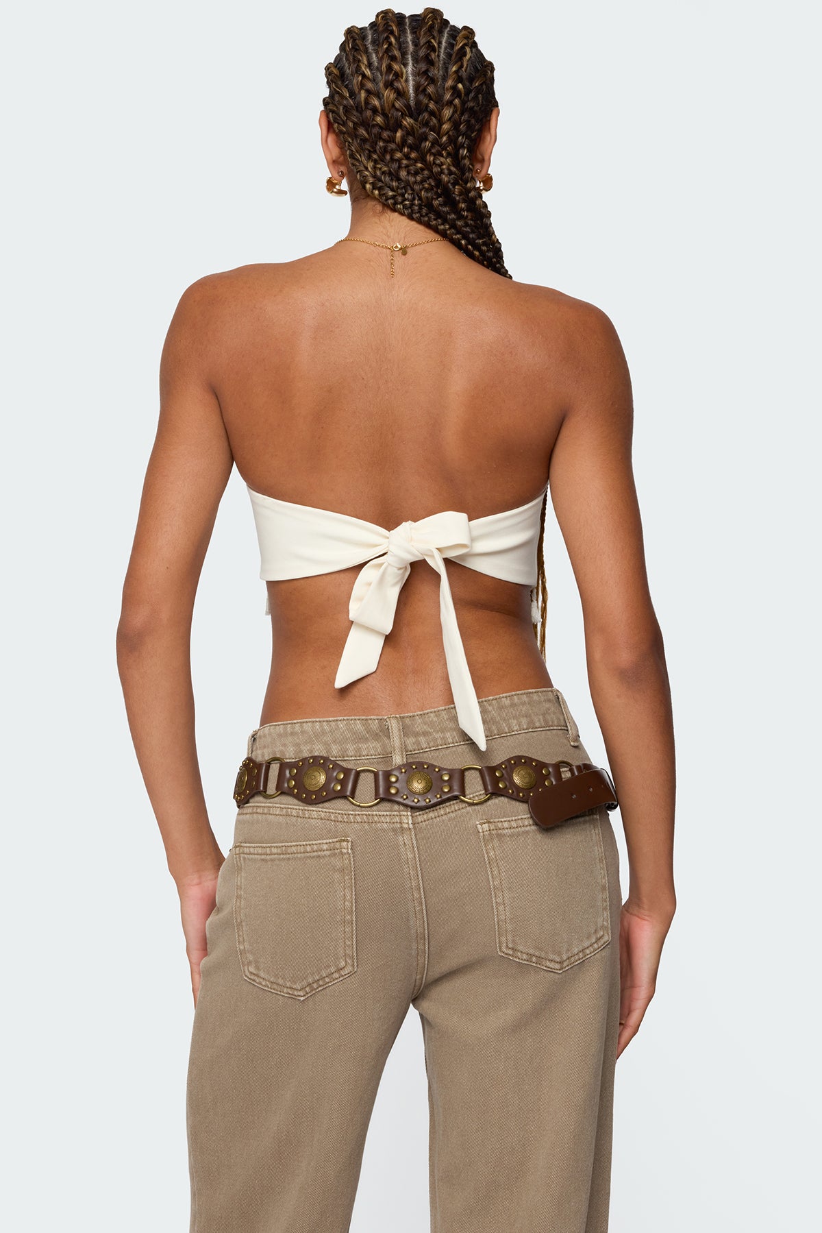 Stud & Tassel Handkerchief Top - Image 4