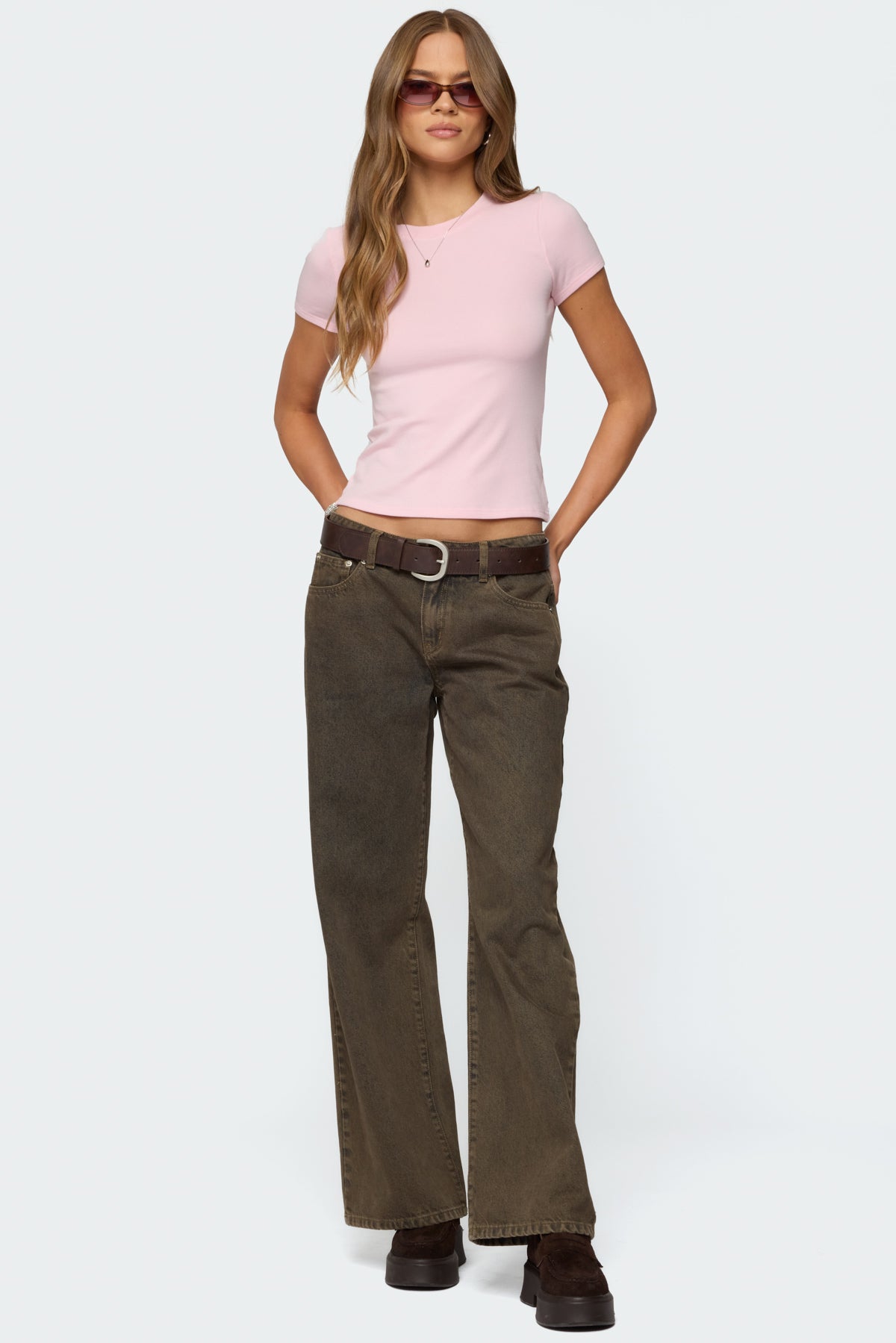 Daphney Ribbed T Shirt - Image 2