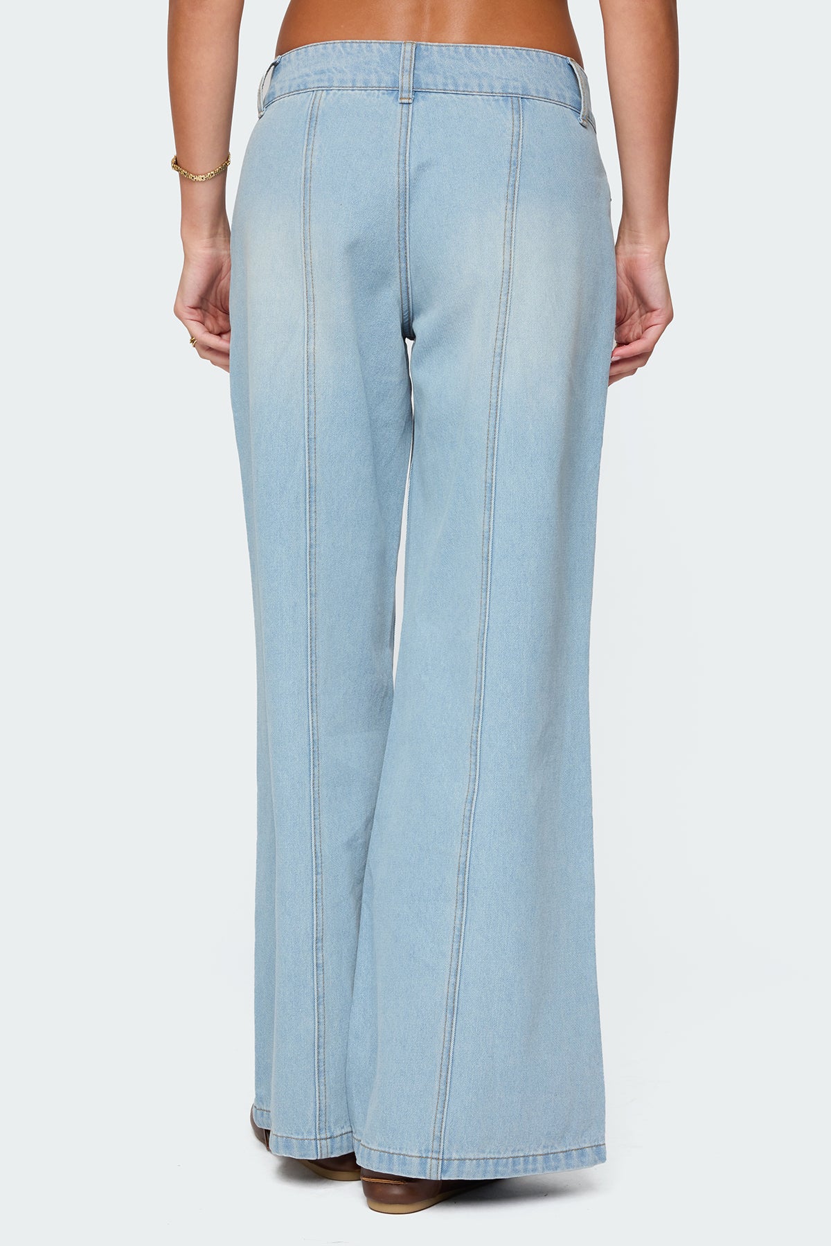 Charlie Panel Stitch Low Rise Jeans - Image 5