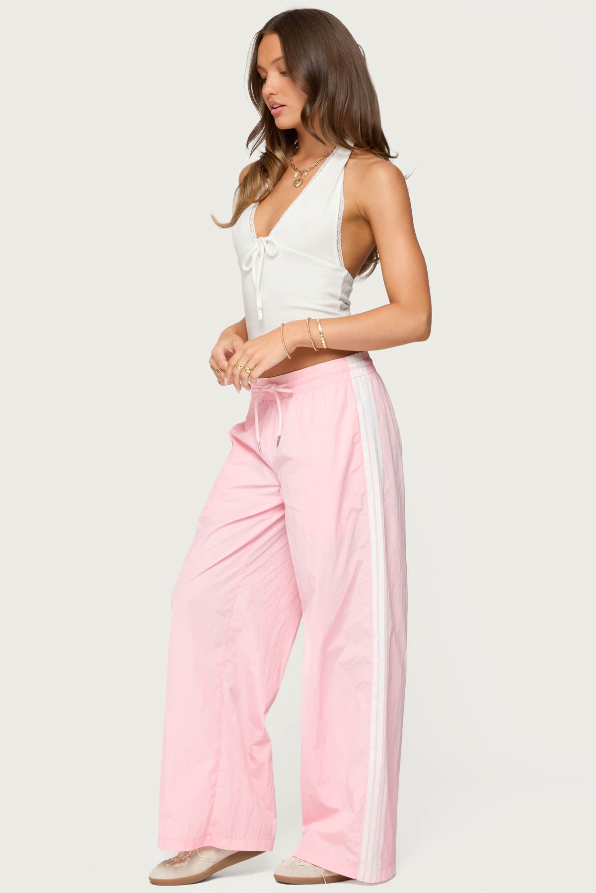Annabella Nylon Track Pants - Image 5
