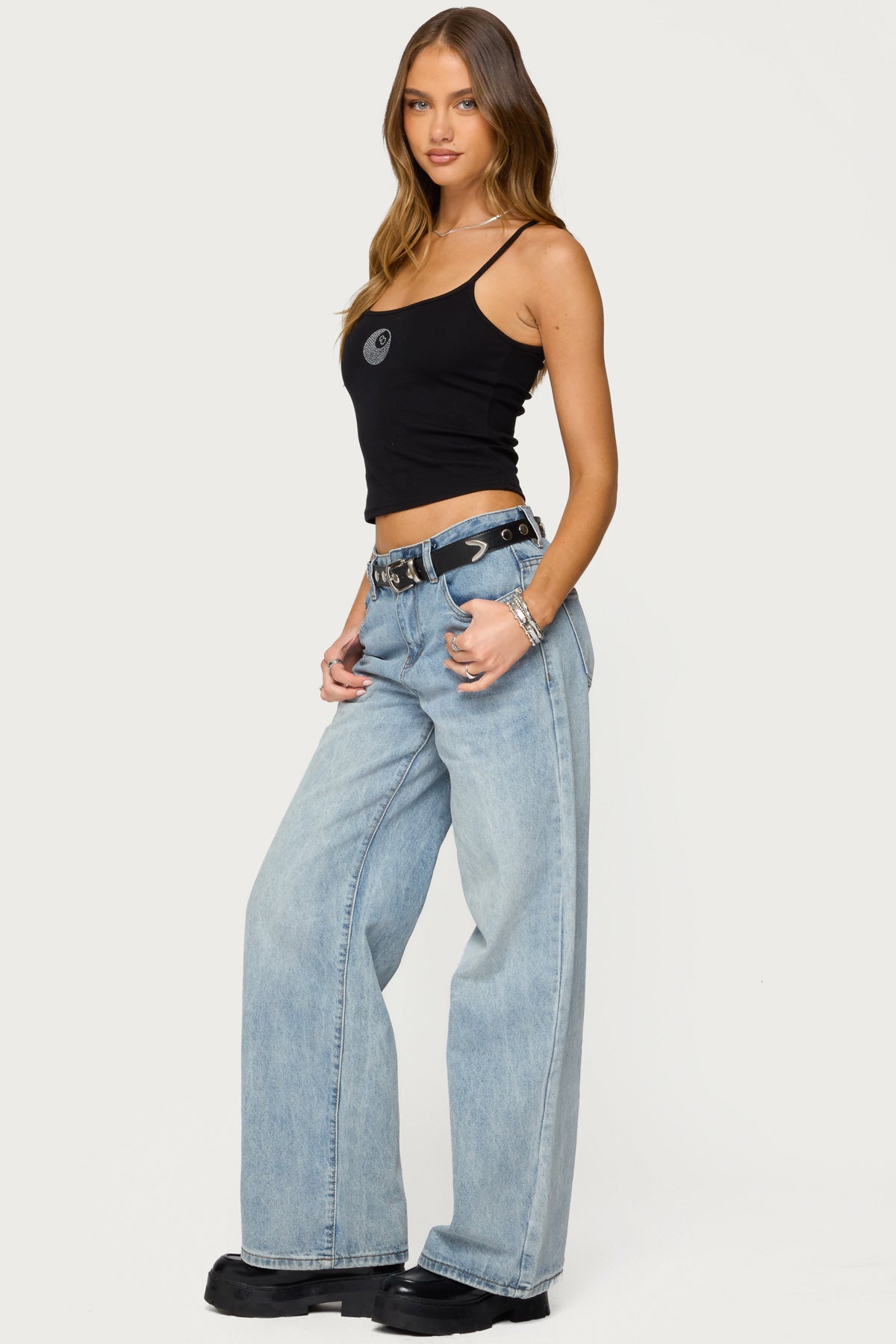 Rhinestone Magic 8 Tank Top - Image 5