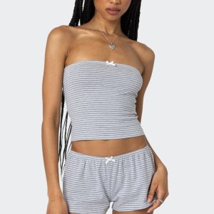 Astor Striped Tube Top