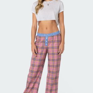 Plaid & Stripe Pants