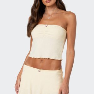 Dosina Pointelle Tube Top