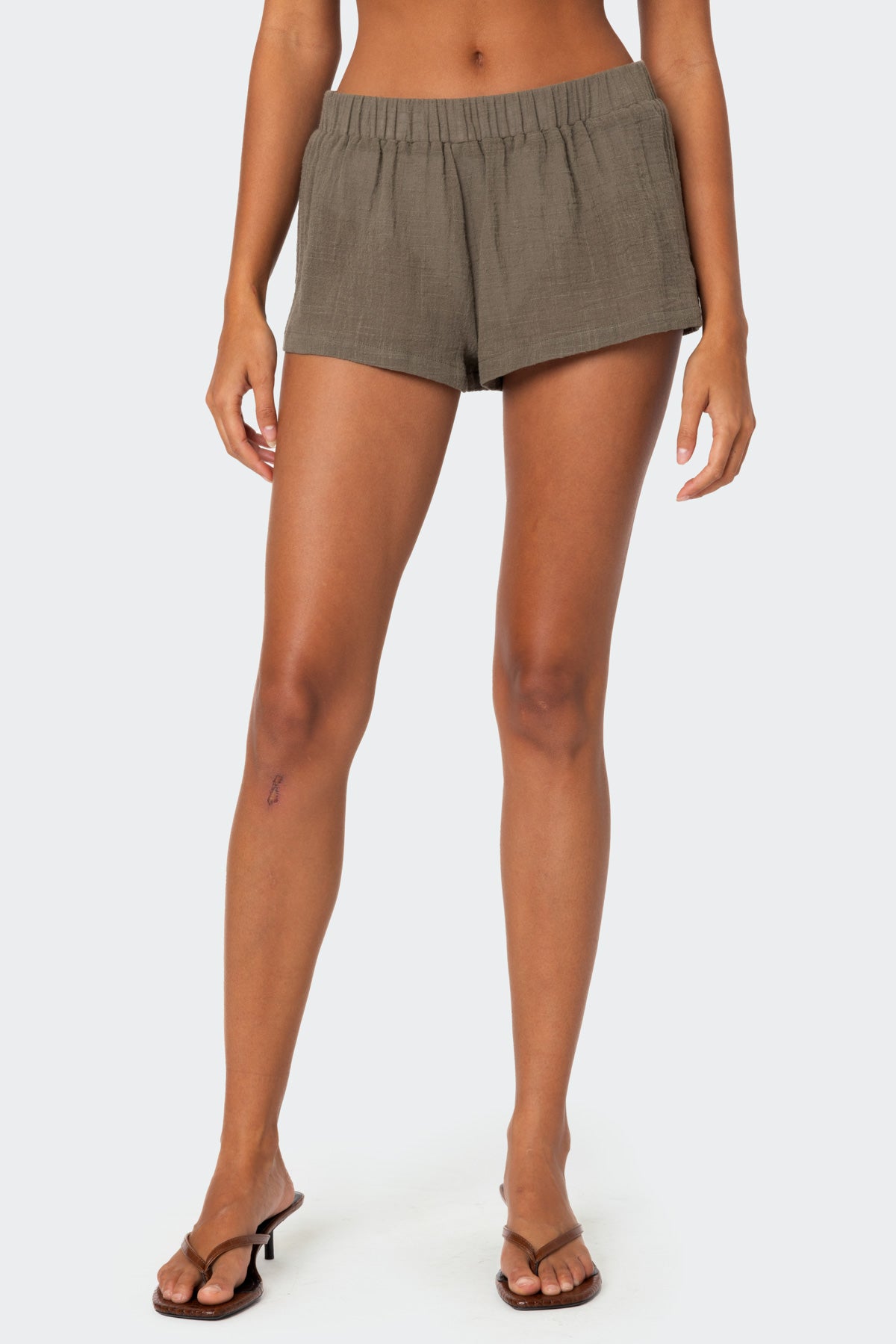 Harleigh Linen Look Shorts - Image 2