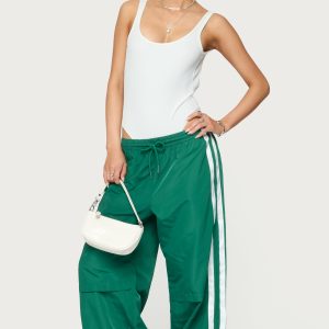 Petite Fauna Nylon Track Pants