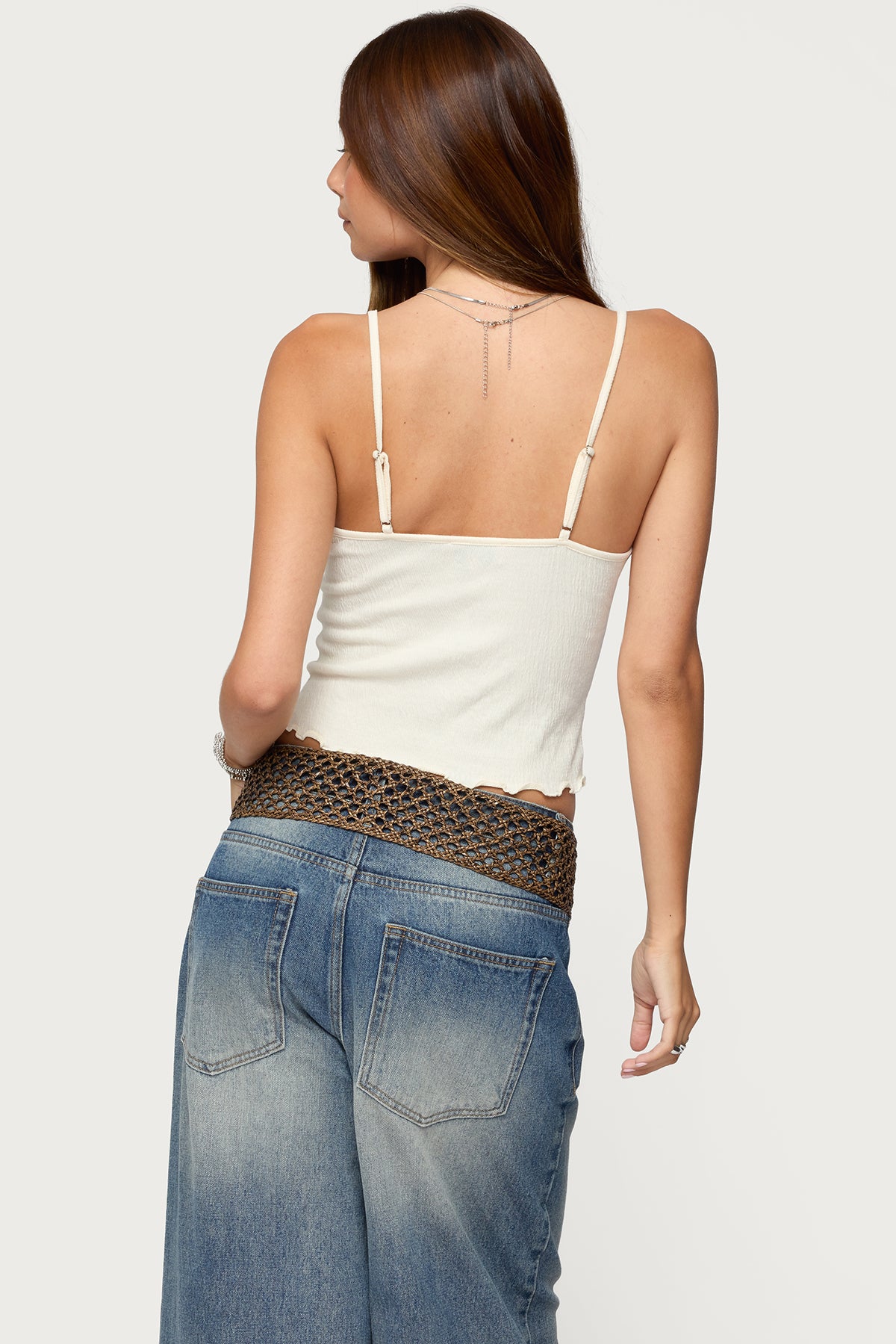 Misty Lacey Textured Tank Top - Image 5