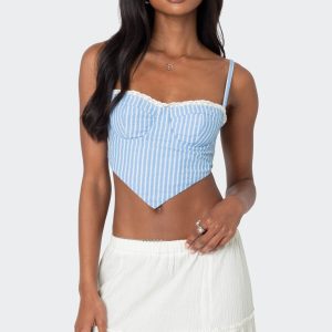 Puckered Triangle Corset