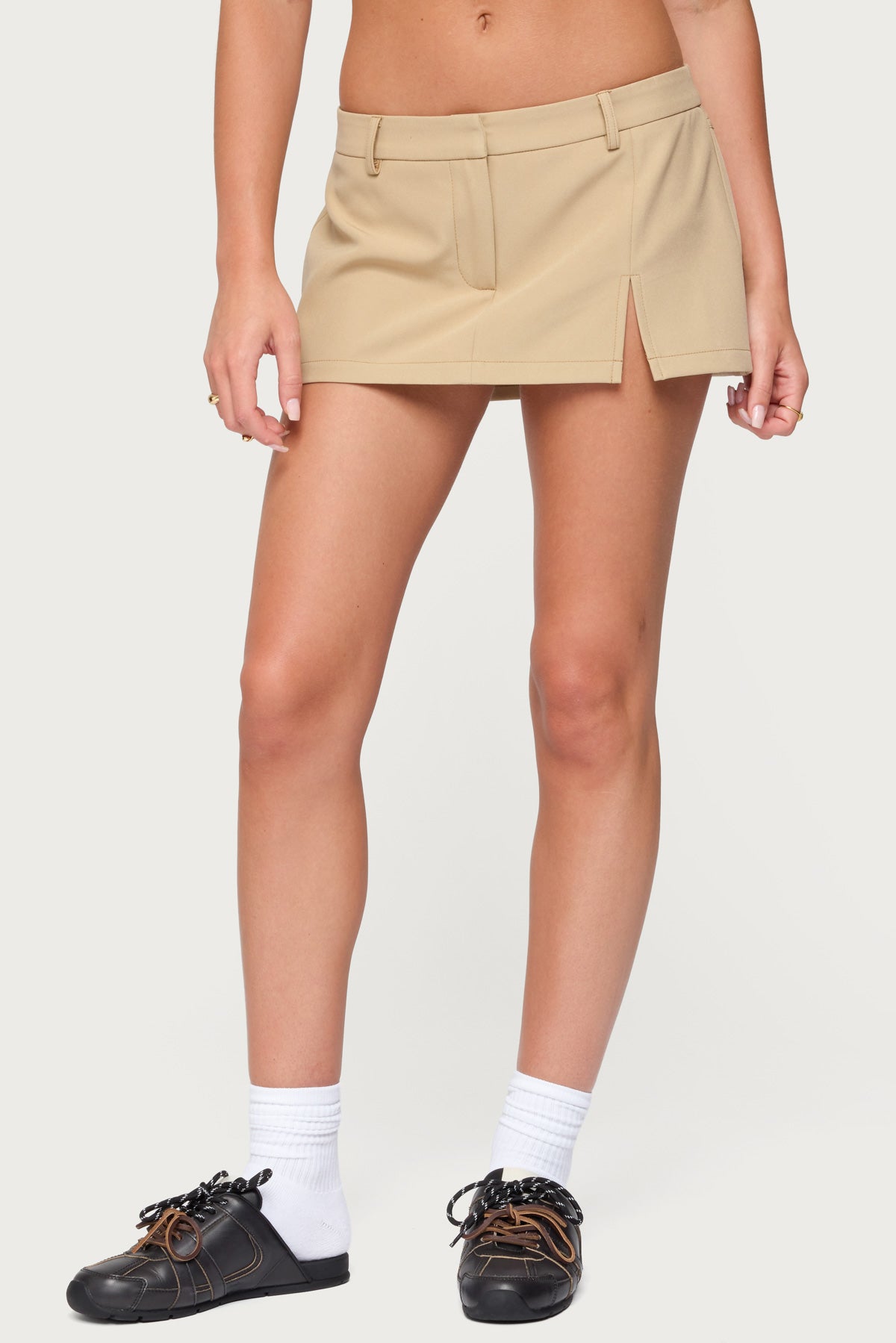 Madalene Tailored Mini Skort - Image 2