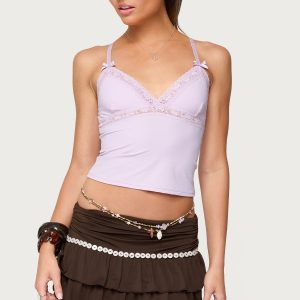 Fran Lacey V Neck Tank Top