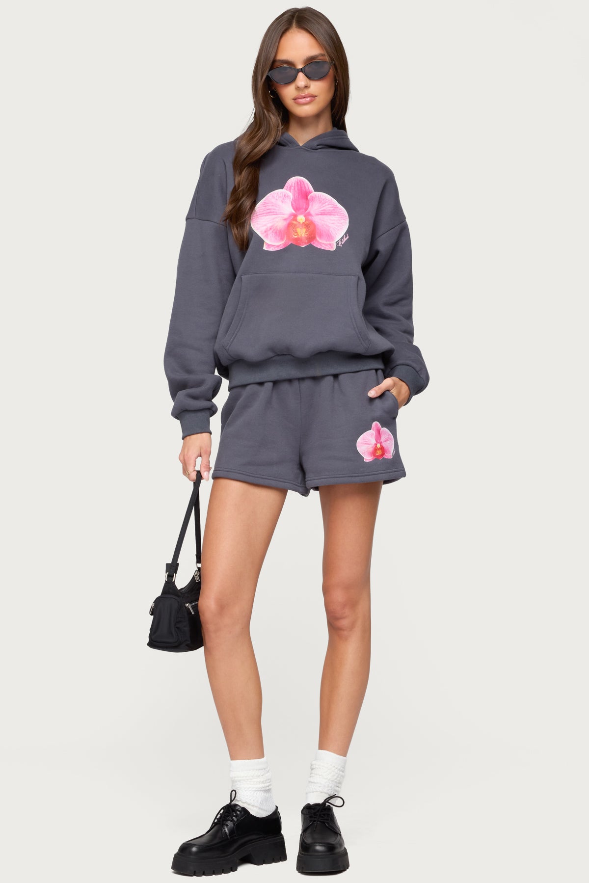 Orchid Babe Hoodie - Image 2