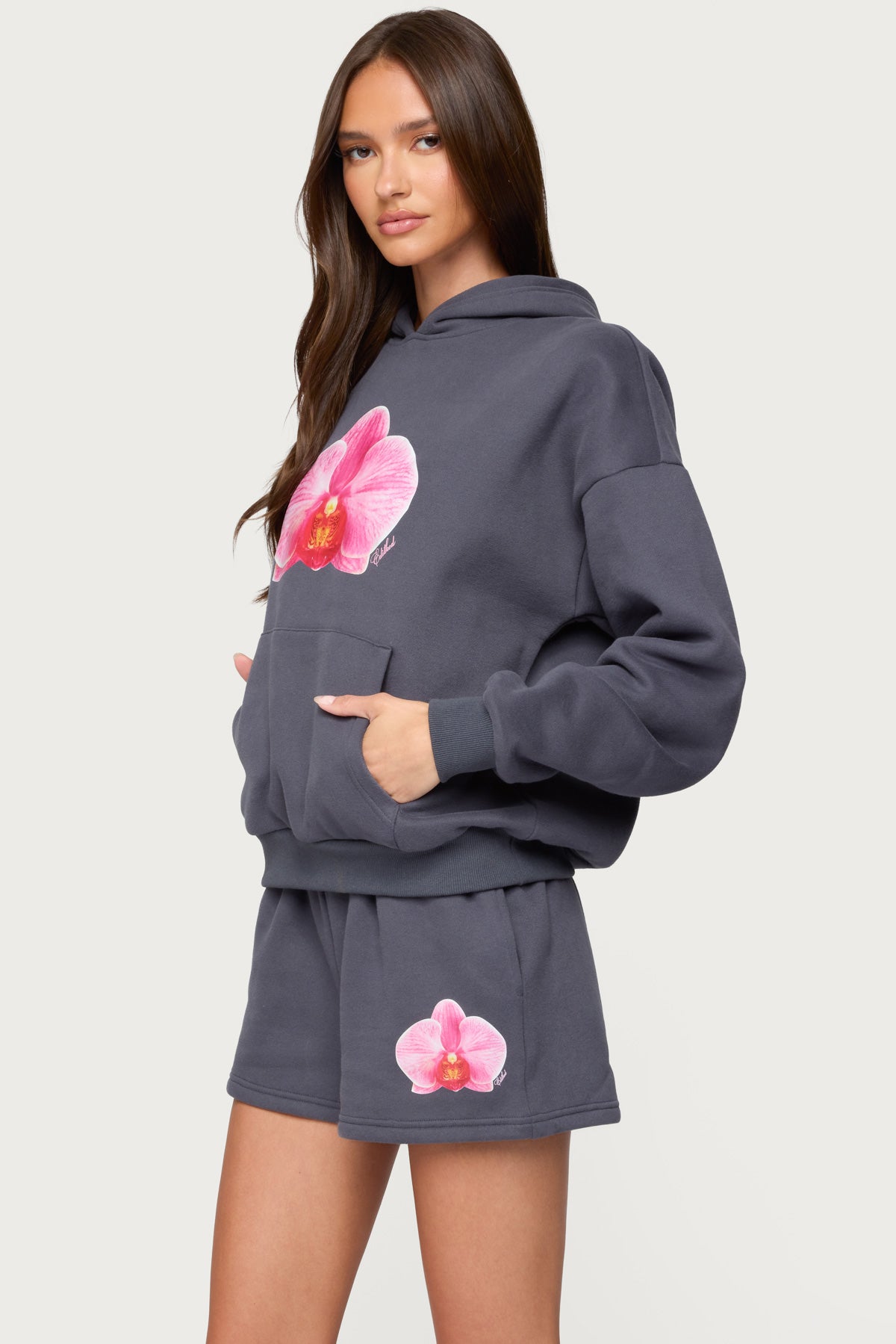 Orchid Babe Hoodie - Image 3