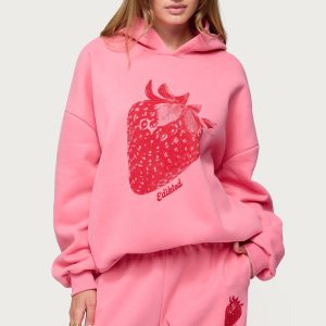 Strawberry Babe Hoodie