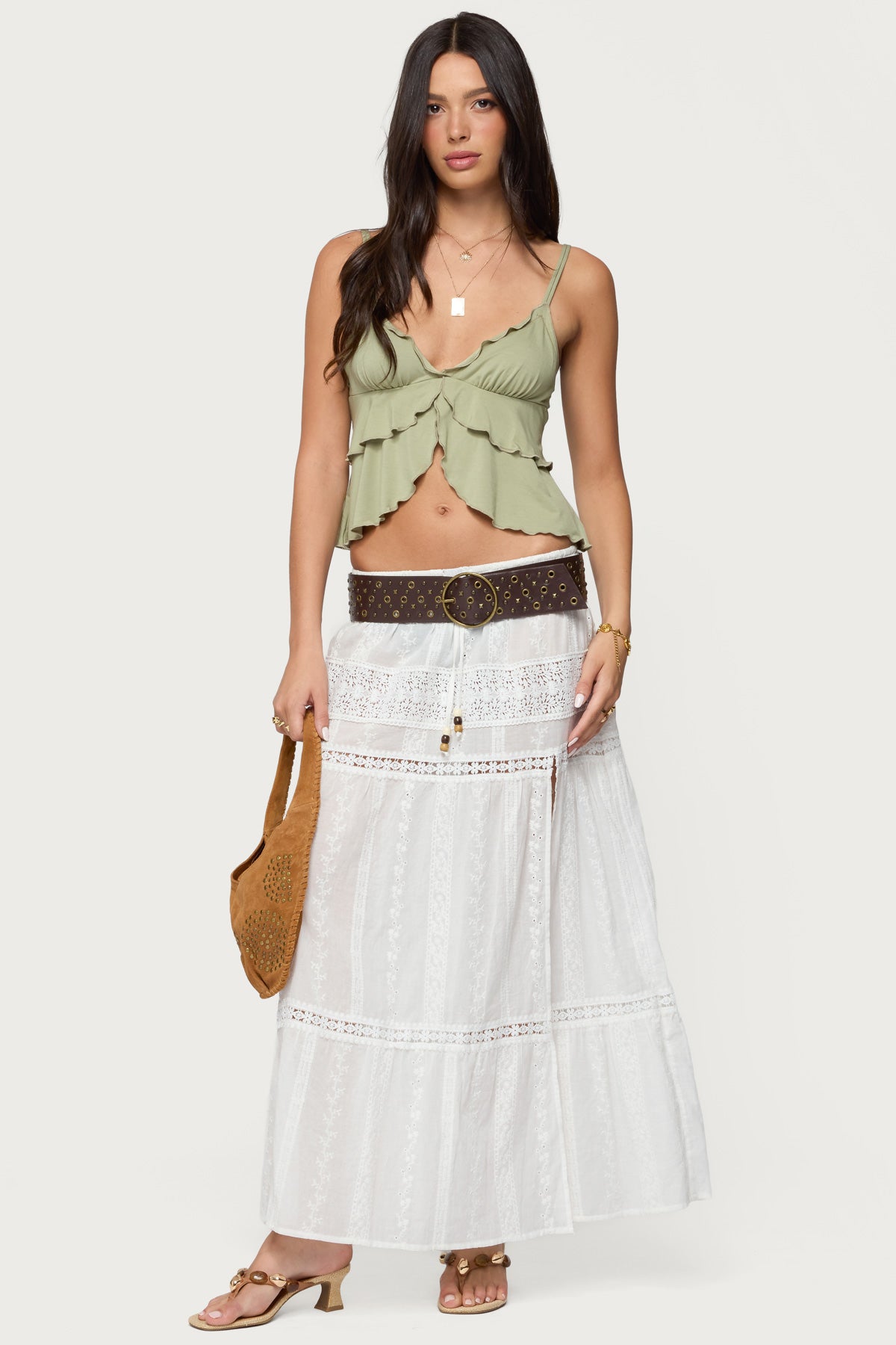 Kailan Ruffled Babydoll Top - Image 2