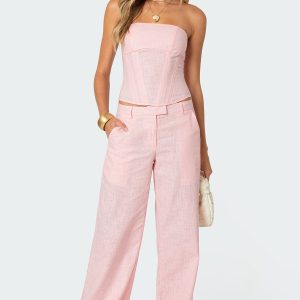 Arya Linen Look Pants