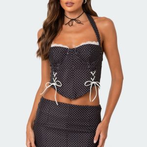 Laine Polka Dot Corset