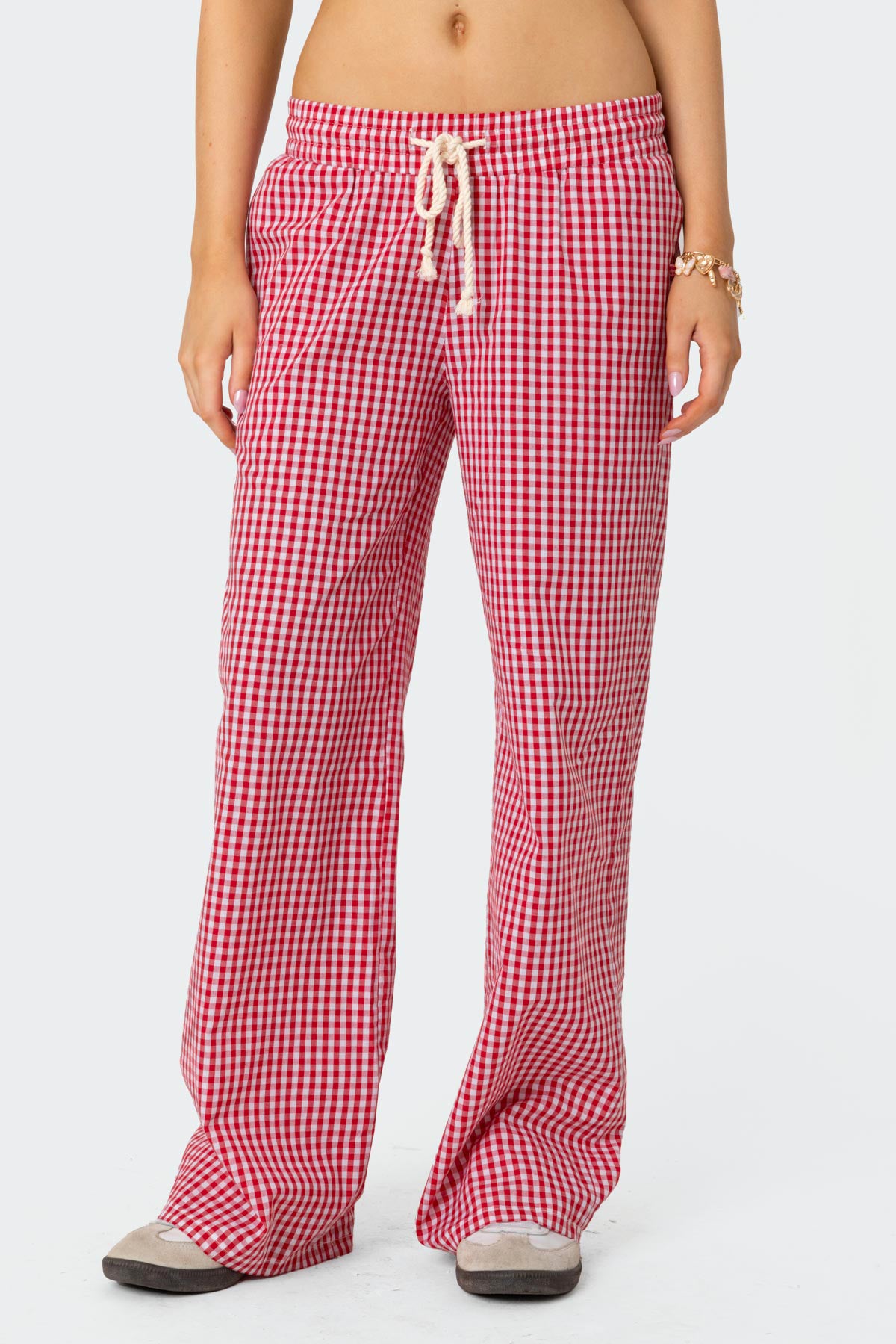 Taya Gingham Pants - Image 2