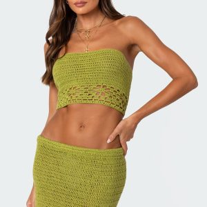 Ida Crochet Tube Top