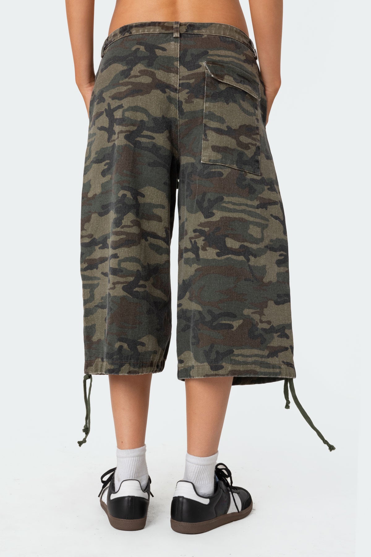 Camo Cargo Bermuda Shorts - Image 5