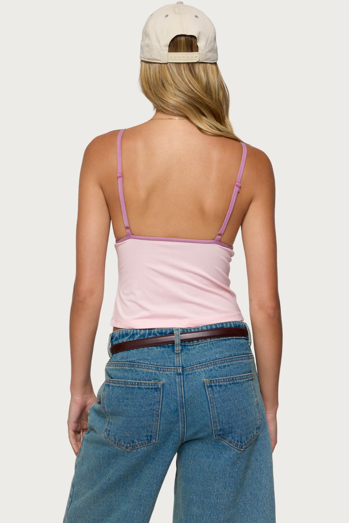 Leona Contrast Tank Top - Image 5