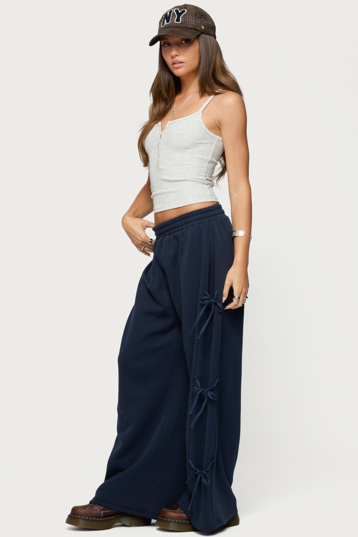 Claudette Baggy Ribbon Sweatpants - Image 3
