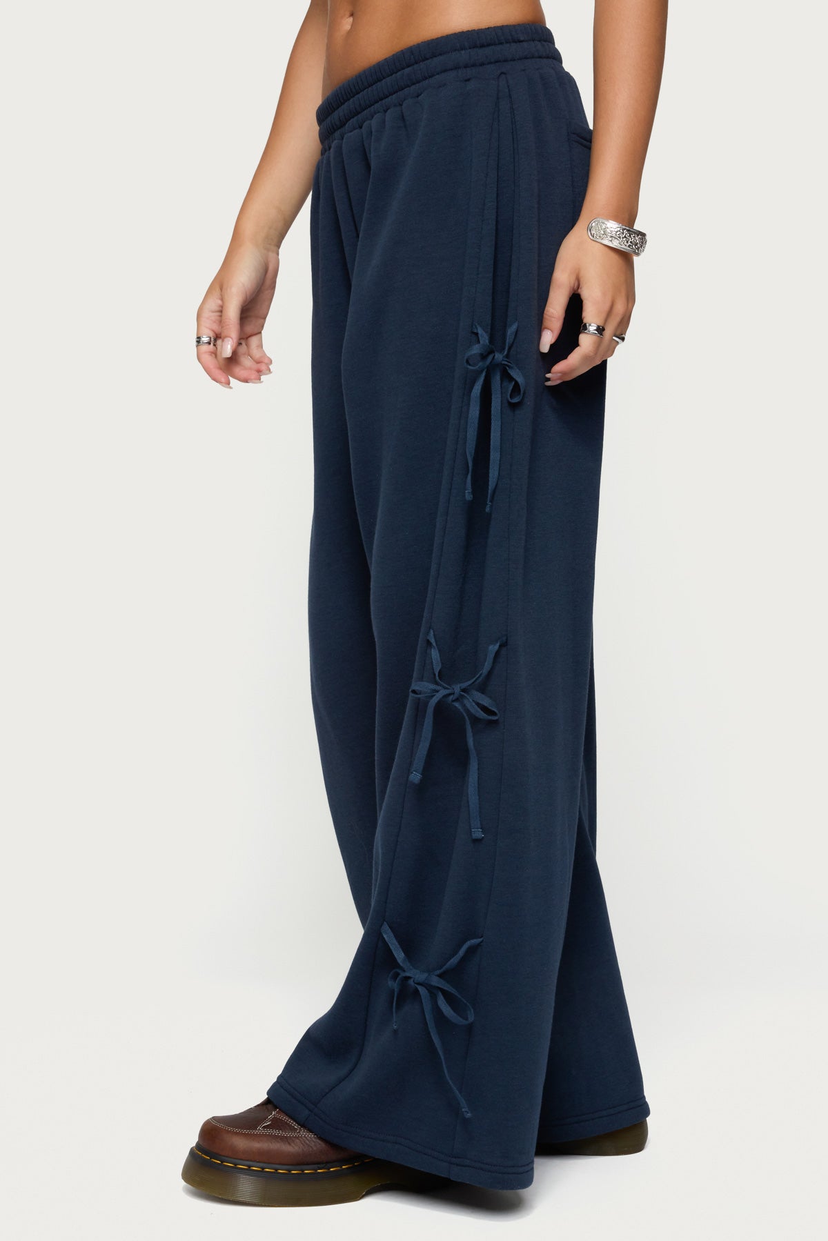 Claudette Baggy Ribbon Sweatpants - Image 4