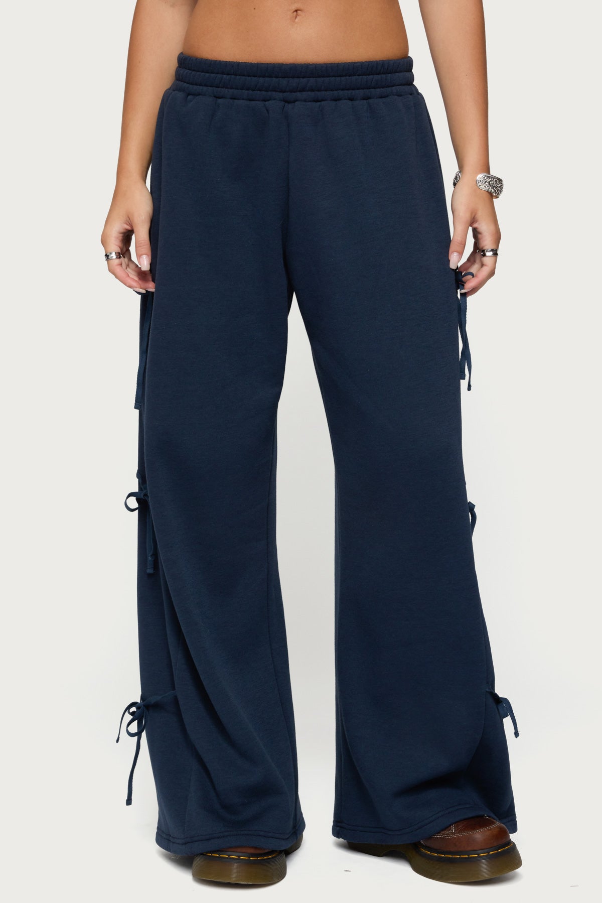 Claudette Baggy Ribbon Sweatpants - Image 2