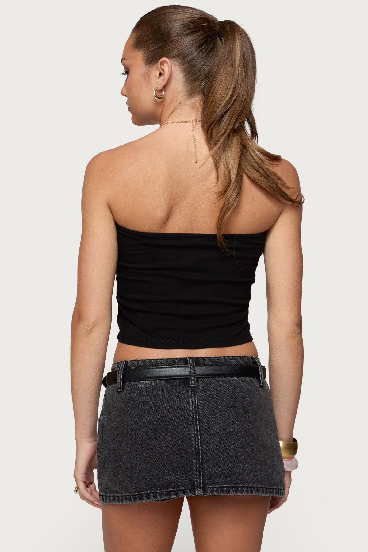 Luli Beaded Flower Tube Top - Image 6