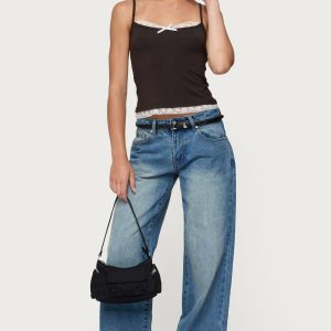 Magda Low Rise Acid Wash Jeans