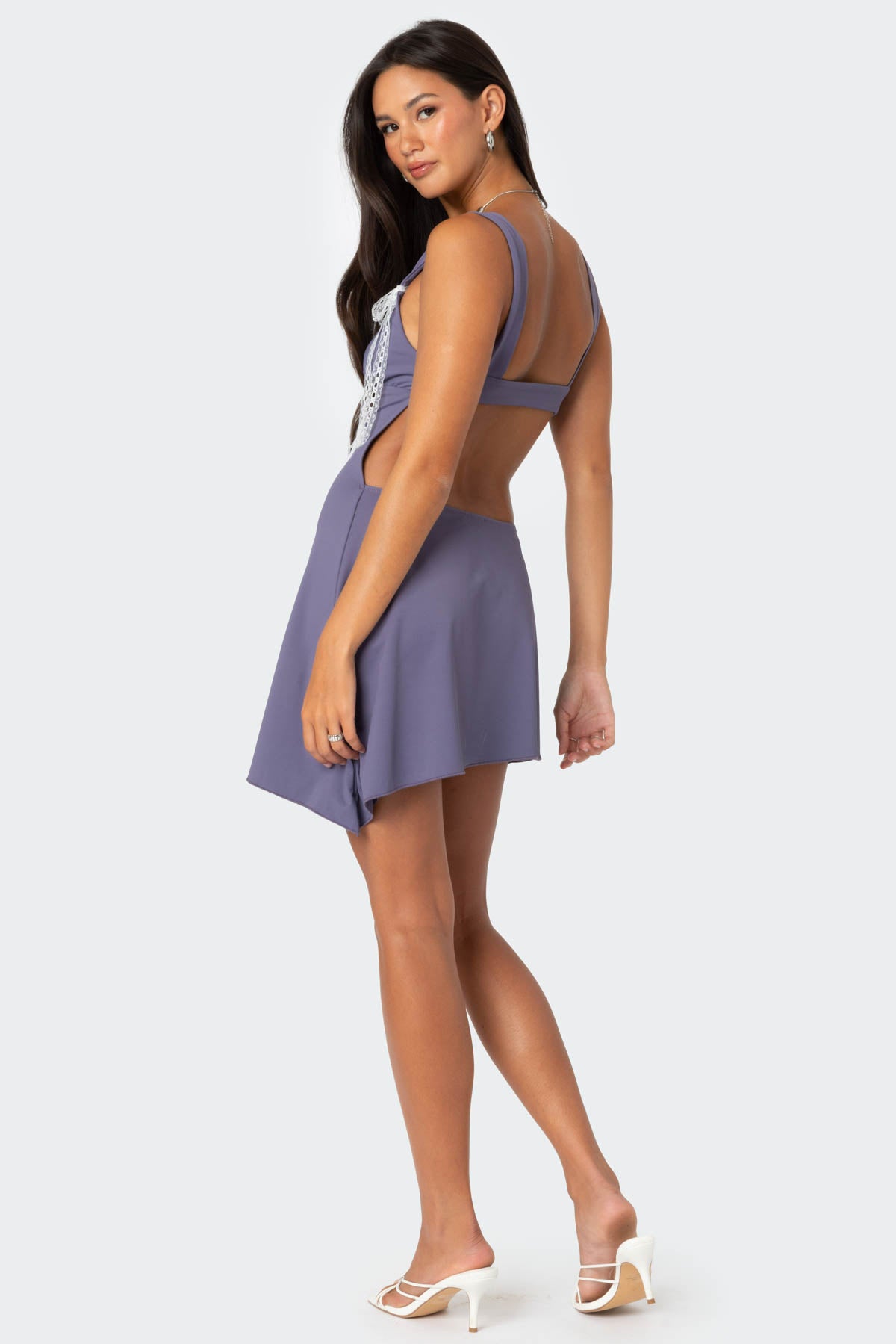 Cleo Open Back Mini Dress - Image 2