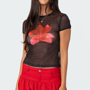 Aloha Sheer Mesh T Shirt