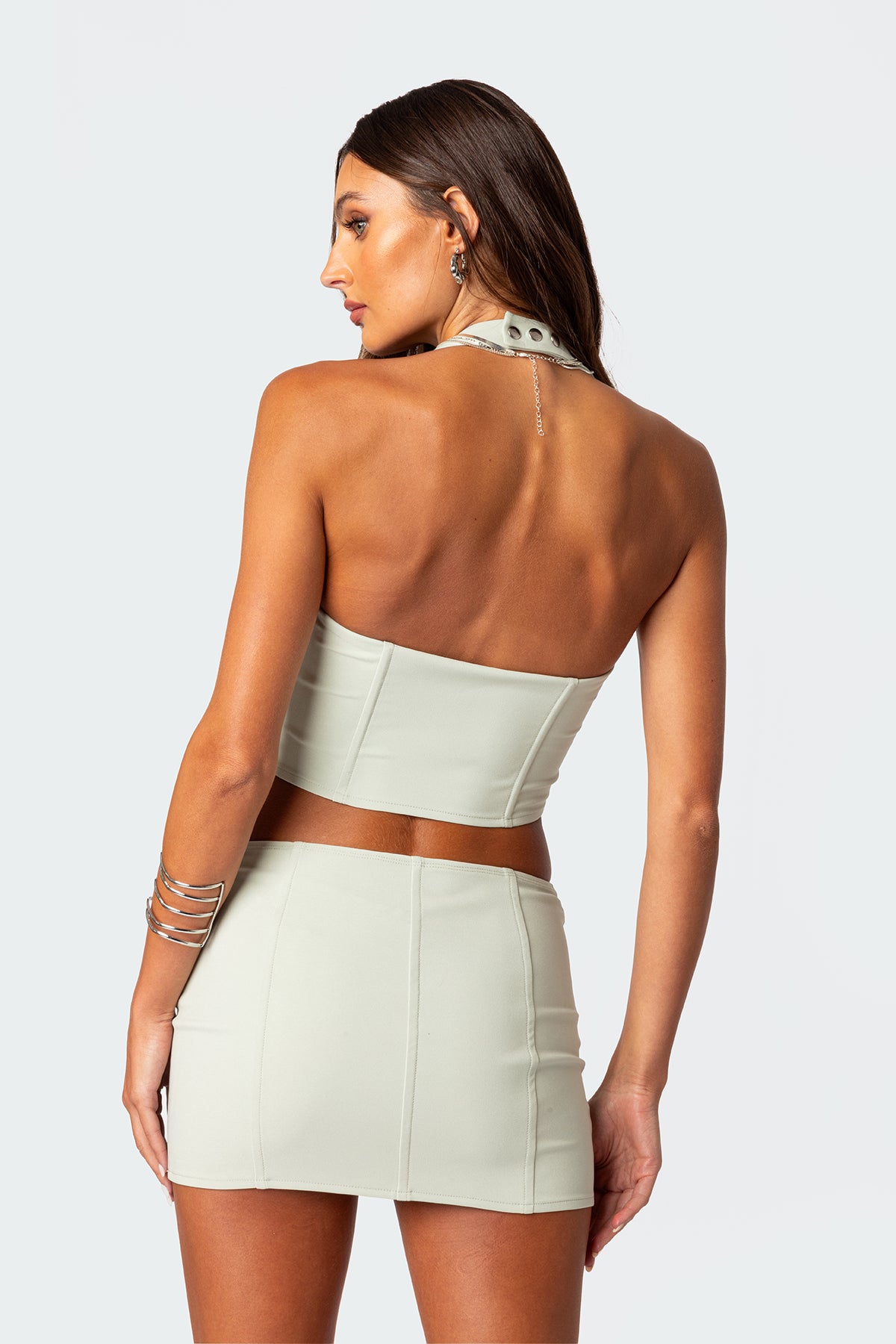 Audrina Side Lace Up Cupped Corset - Image 3