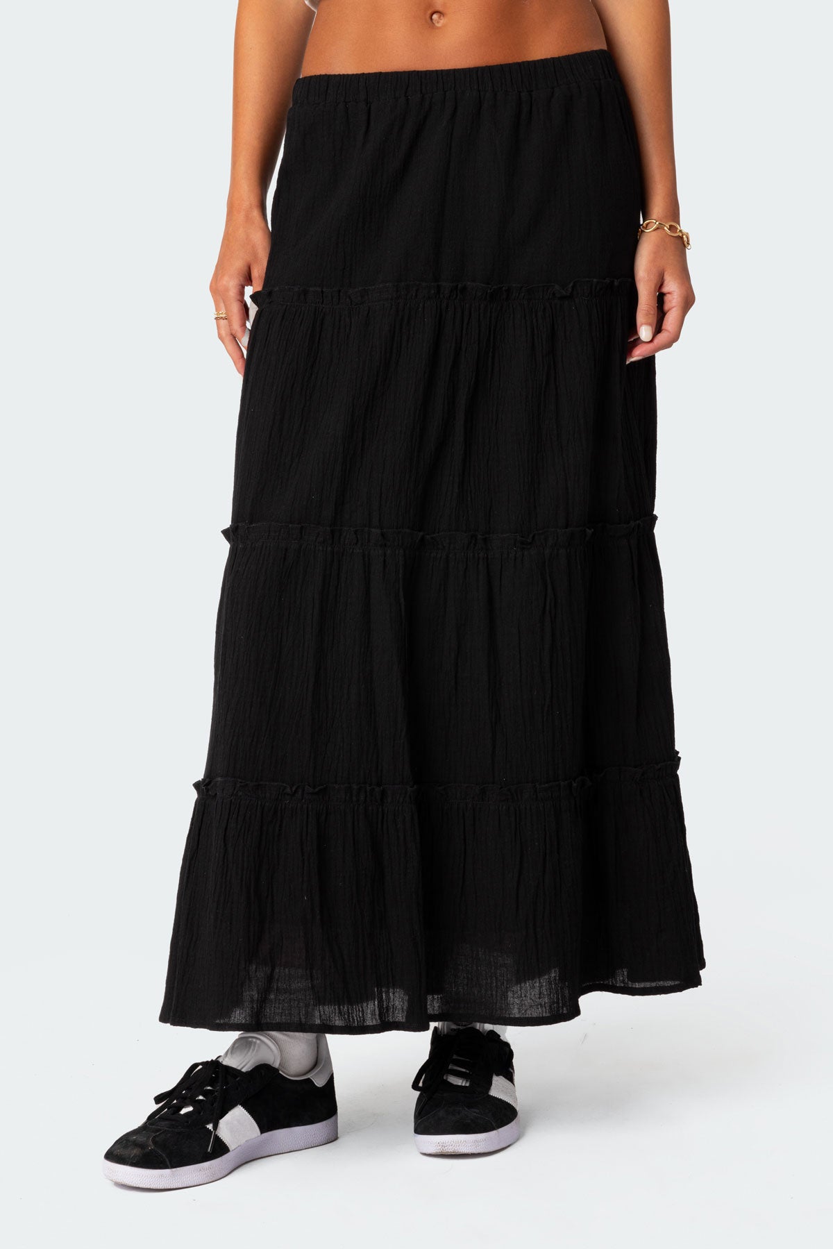 Charlotte Tiered Maxi Skirt - Image 4